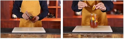 百香果柠檬茶制作